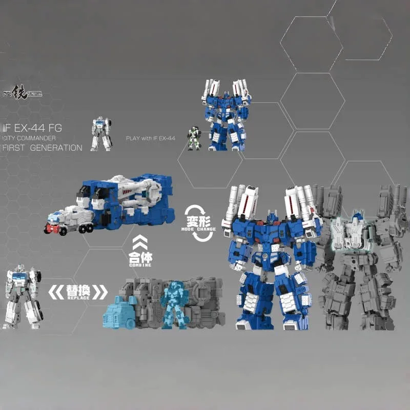 تحويل مصنع الحديد EX-44FG City Commander الجيل الأول من شخصية Ultra Magnus