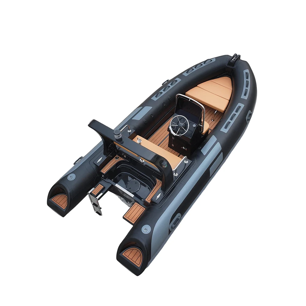 RIB-480F Hypalon Rigid Inflatable Boat Stable Hull Design for Offshore Cruising