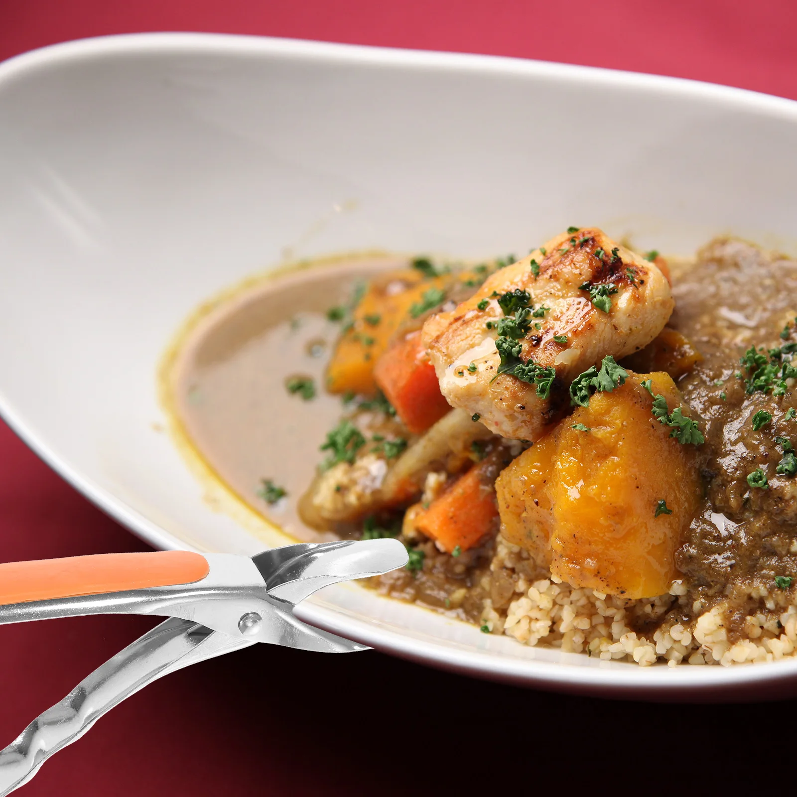 

Щипцы для посуды из нержавеющей стали с защитой от ожогов, многофункциональный захват для чаши, нескользящий термостойкий эргономичный кухонный зажим для