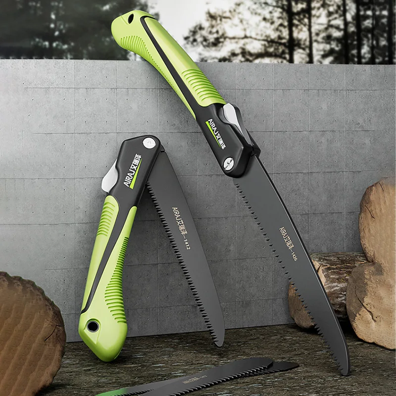 AIRAJ Folding Saw Multifunctional Woodworking Outdoor Camping Cutting Wood Professional Handsaw Hacksaw Carpentry Hand Tools