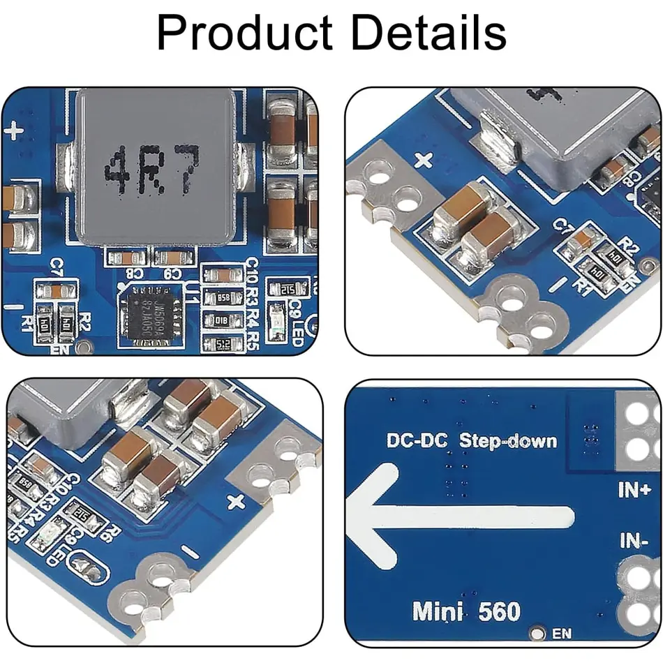 5ks vysoký efektivita výroba 3.3V/5V/9V/12V 5A mini560 krok shodit DC-DC konvertor elektrické napětí regulátor buck stabilizovan energie poskytnout