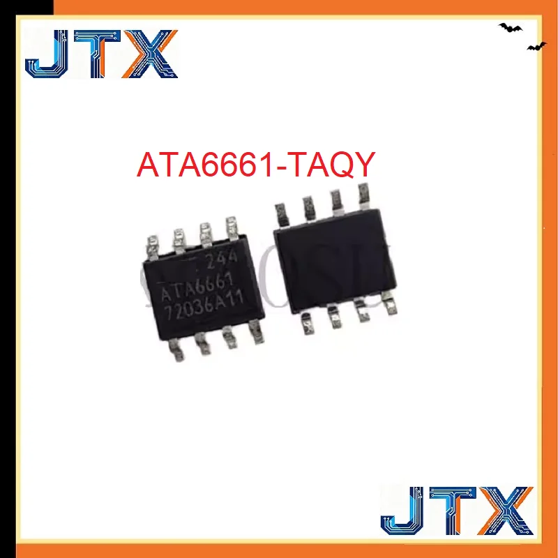 10 STKS/PARTIJ ATA6661-TAQY 6661-T SOP-8