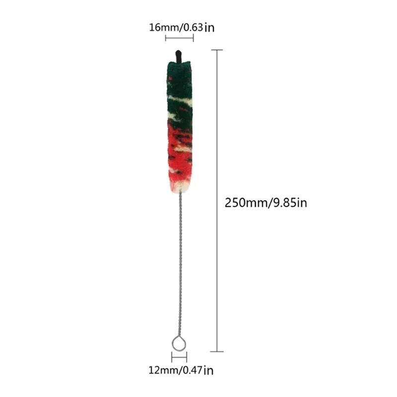 -A12R Flute Cleaner Tools Swab Cleaning Brushes Soft Elastic Rubber Protect Musical Instruments For Piccolo Flute 57QC