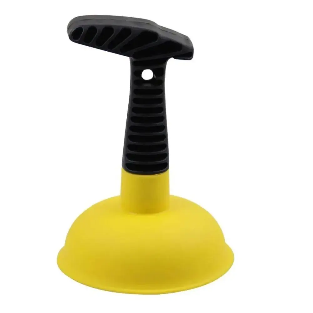 Mini Short Handle Sink Plunger Dredging Tool Rubber Toilet Clog Remover Small Powerful Suction Pipeline Suction Cup Household