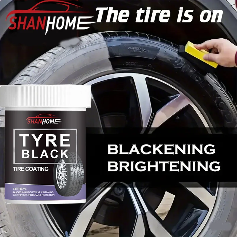 

Покрытие для блеска автомобильных шин, долговечное полирование, средство для ремонта автомобильных шин, очиститель, покрытие для шин RV, велосипедов и мотоциклов