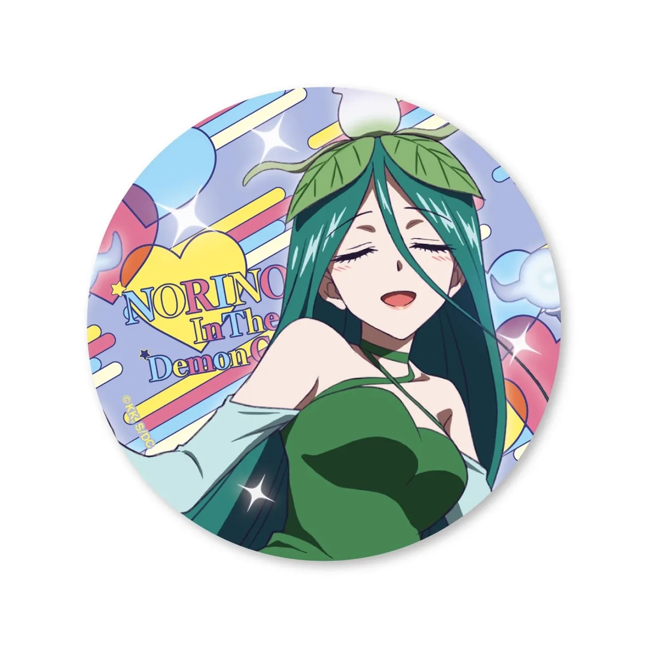 58 مللي متر أنيمي نعسان الأميرة في قلعة شيطان الشفق العظيم الأحمر سيبيري تأثيري زي شارة دبوس SPTE صفيح بروش ﻿   الدعامة