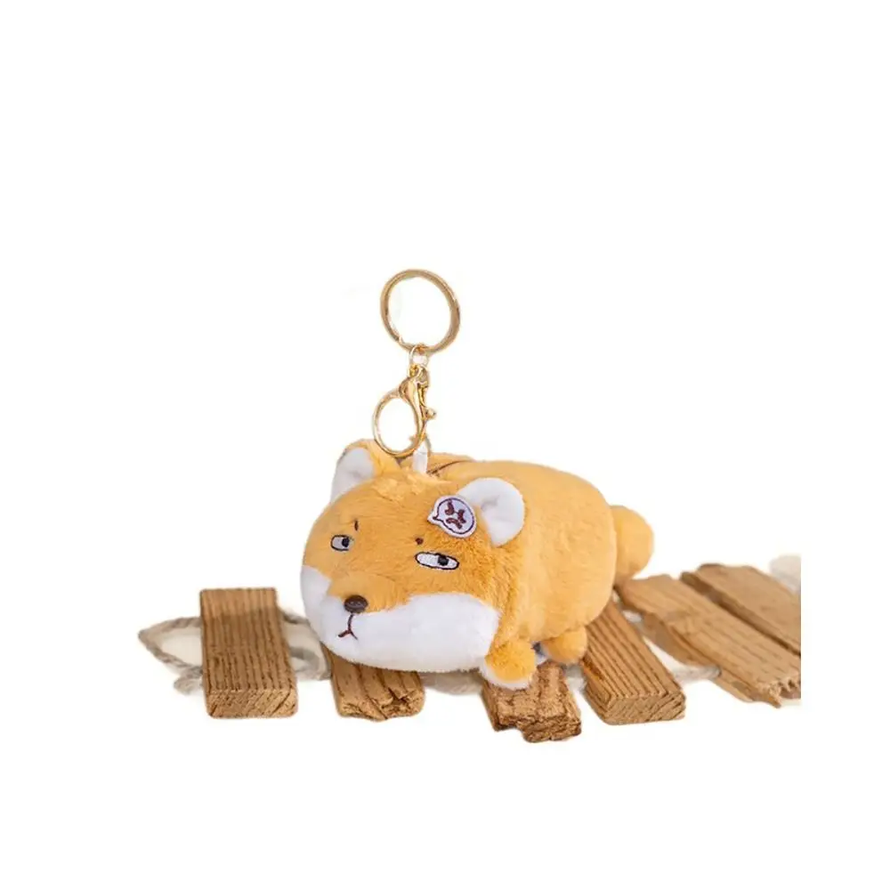 Kawaii Style Cartoon Animal Keychain Pendant Multicolor Hairy Pendant Coin Bag Owl Crocodile Snow Leopard Mini Wallet Children