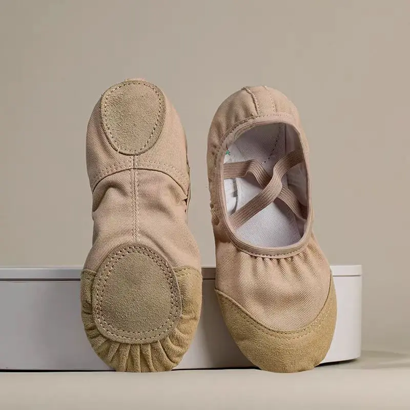 Ballet Shoes for Women Kids Soft Split Sole Girls Ballet Slippers High Quality Breathable Ballerina Dance Shoes
