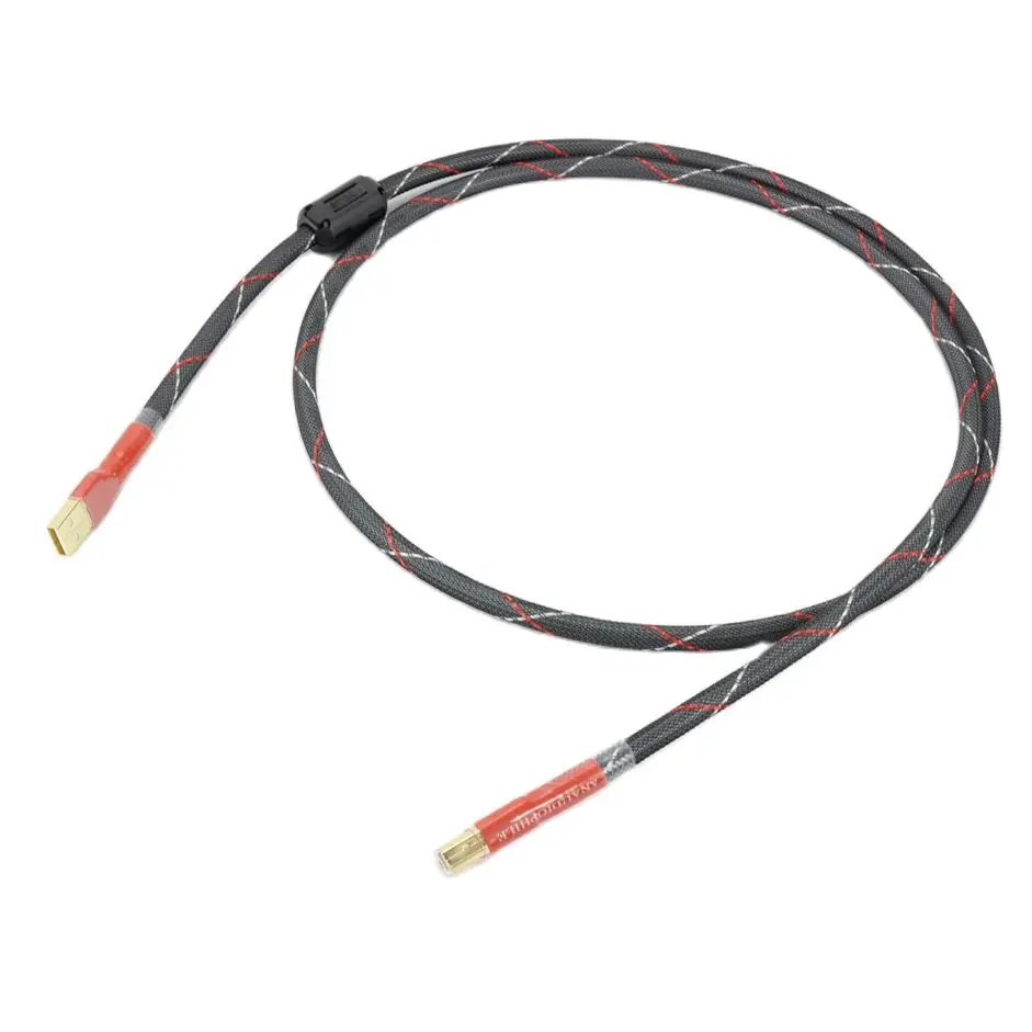 CANARE 4E6 USB Type A To B Audio Data Cable Proferssional Neutral Sound For DAC Amplifier PC HiFi