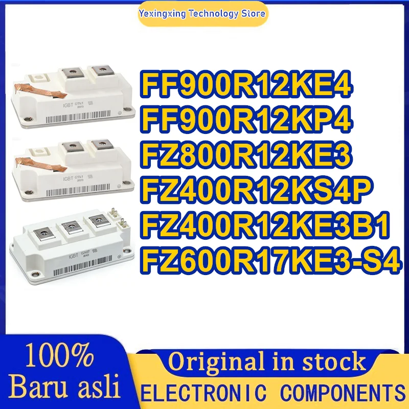 FF900R12KE4 FF900R12KP4 FZ800R12KE3 FZ400R12KS4P FZ400R12KE3B1 FZ600R17KE3-S4 IGBT Power Module