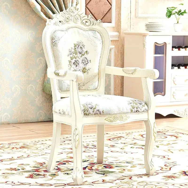 Modern Dining Chairs White Medieval times Beautiful Dining Room Desk Chair Game Party Sillas Para Sala De Estar Home Furniture