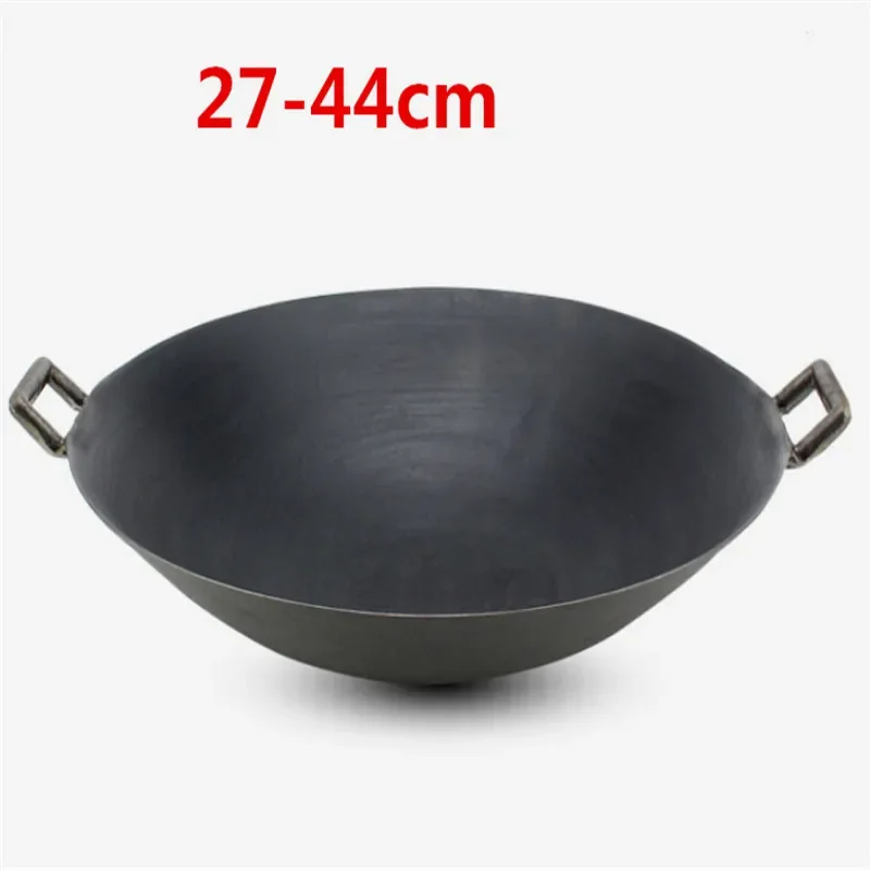 double ear cast iron wok cooki - огляд і ціна Camping Cooking Without Gas