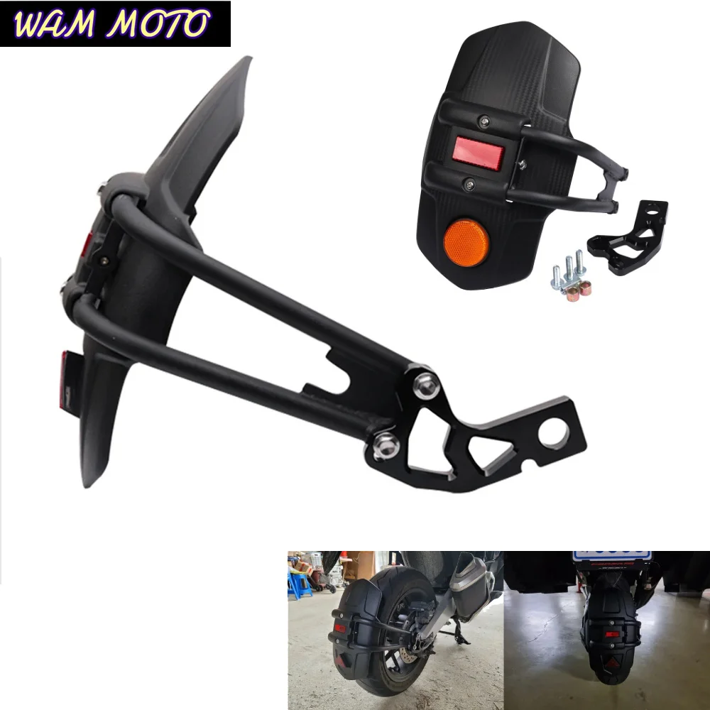 Motorcycle Rear Fender Mudguard Mudflap Rear Splash Guard Cover For Honda XADV 750 2017-2024