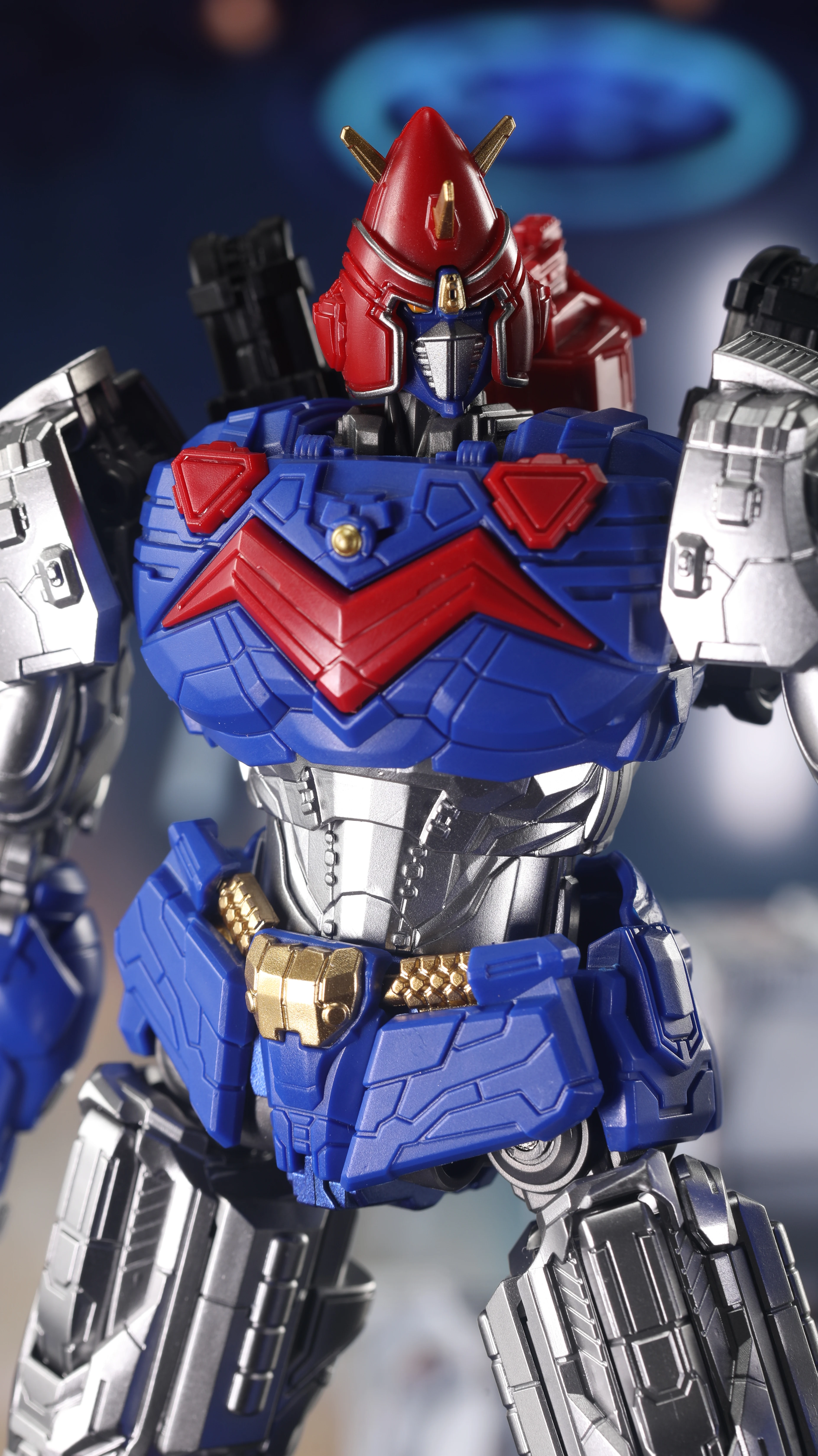 YOLOPARK AMK Serie Voltes V: Legacy Voltes V Mech Modellbausatz - Modellbausatz Actionfiguren Spielzeug – Detail 15