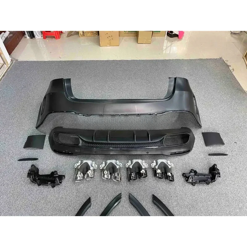 【FLASH SALE】Car Accessories Body Kits 2020  GLE W167 Upgrade GLE53  Front Rear Car Bumpers With Grills
