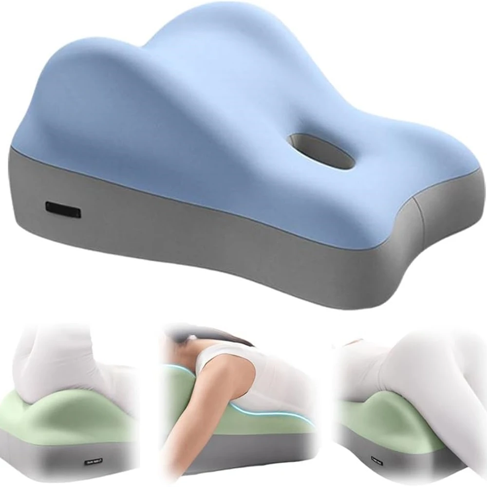Multi-Functional Tummy Support Bed Pillow Bedroom Wedge-shaped Pillow Bed Backrest Support Pillow