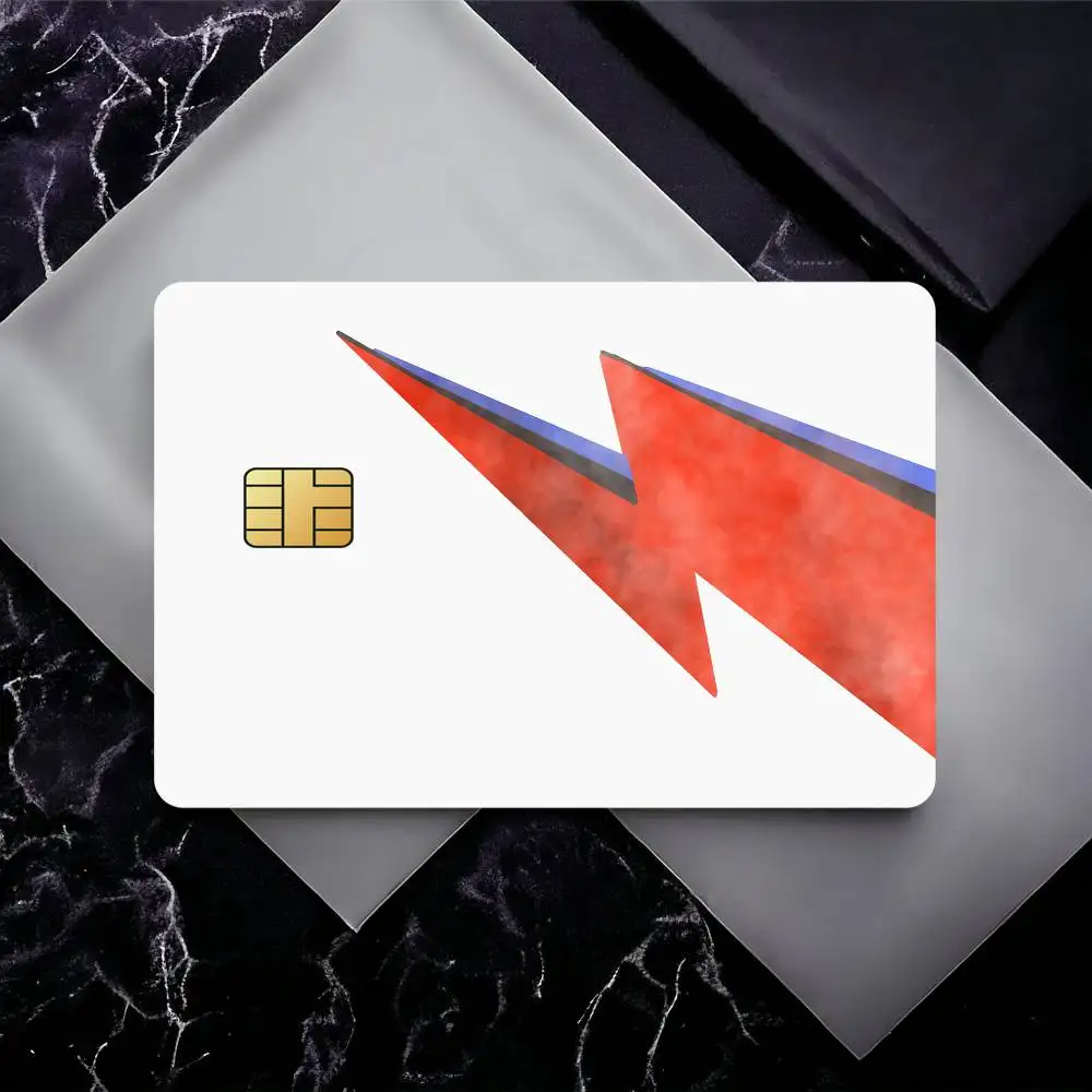 Singer D-David Bowie Logo Film Skin Card Sticker For Bank Bus Metro Credit Debit Card Waterproof