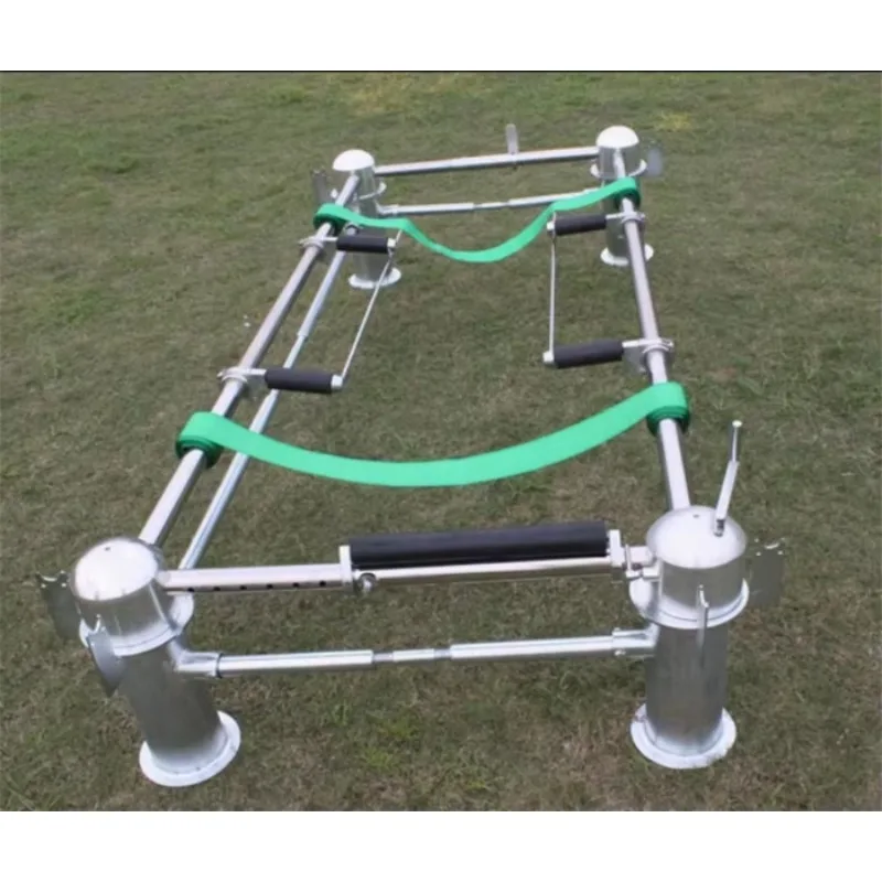 

Funeral Accessories Grave Lowering Machine Stainless Steel Coffin Lowering Device For Casket