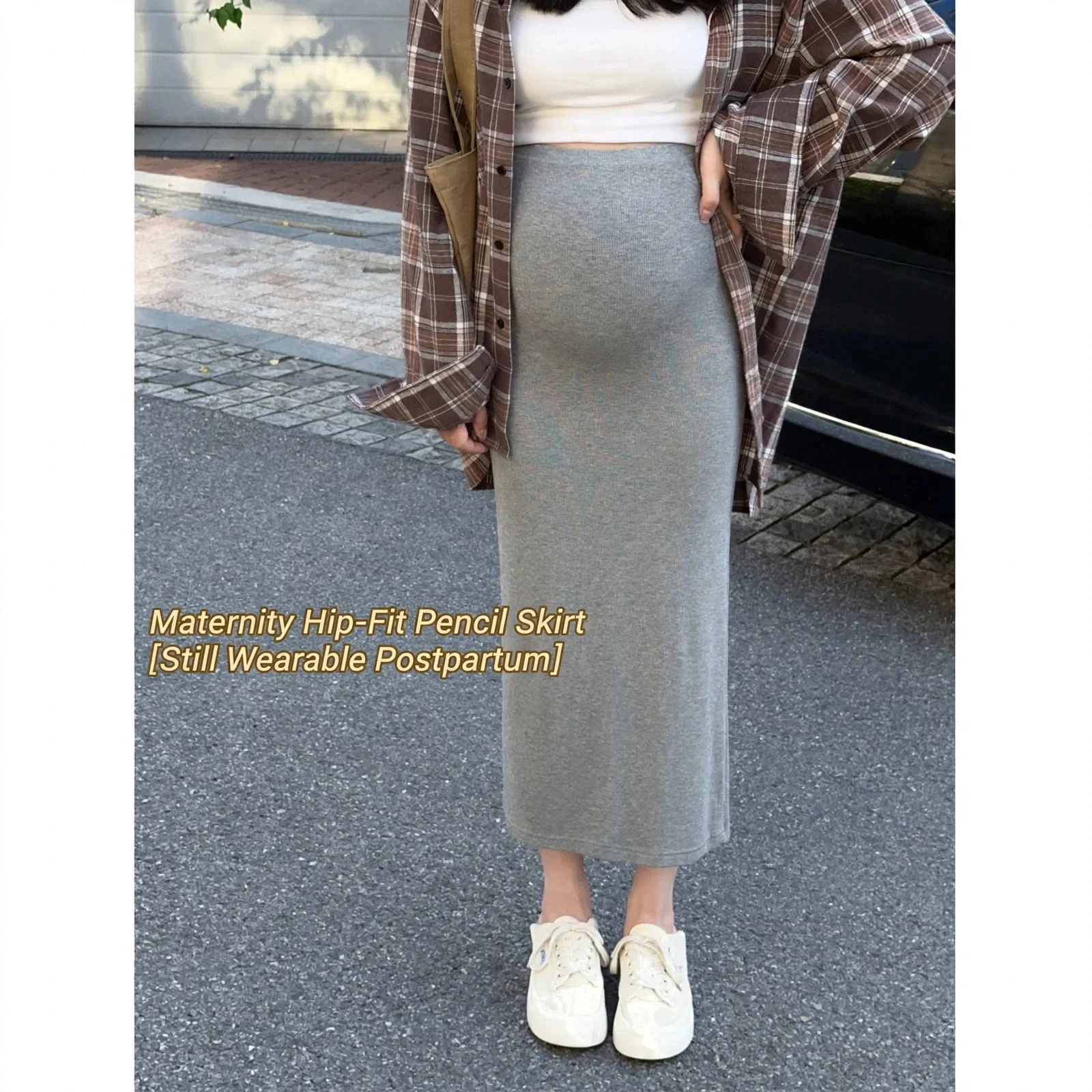 Maternity Skirt Summer Thin Belly Support A Line Umbrella Pregnant Women Elegant Casual Daily Wear Home Travel