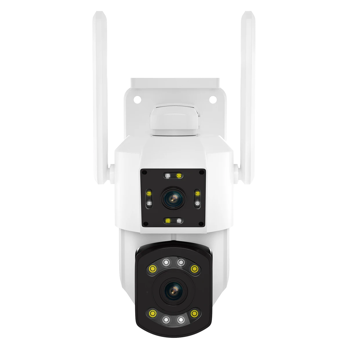 ESCAM PT210 3MP 1296P iCam365 APP Dual Lens Wireless PTZ IP Camera Full Color AI rilevamento umanoide Home Security CCTV Monitor