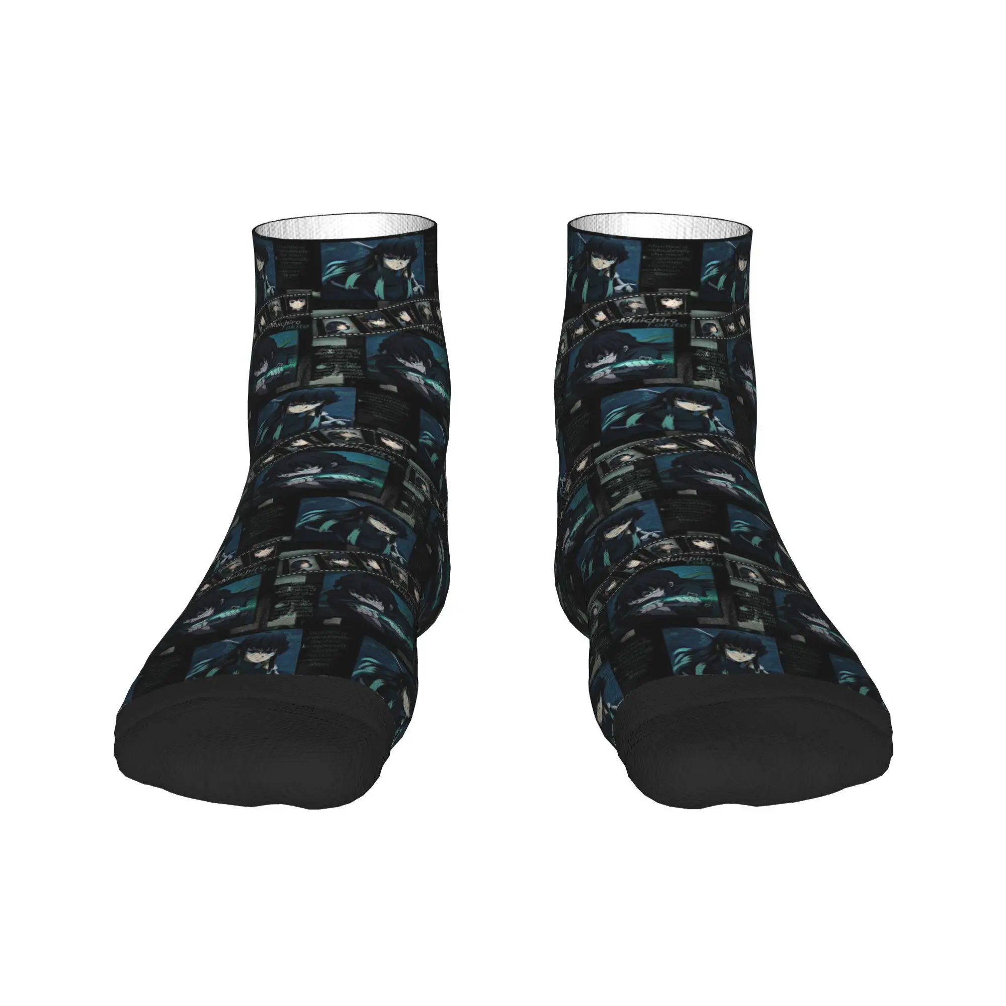 

Muichiro Tokito Socks Harajuku High Quality Stockings All Season Socks Accessories for Unisex Christmas Gifts