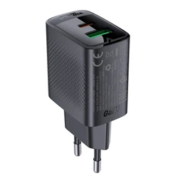 ACEFAST 20W GaN PD USB C Charger for iPhone 15 14 13 12 11 Pro Max Phone QC 3.0 PD 3.0 USB Type C Fast Charging Xiaomi 14 13