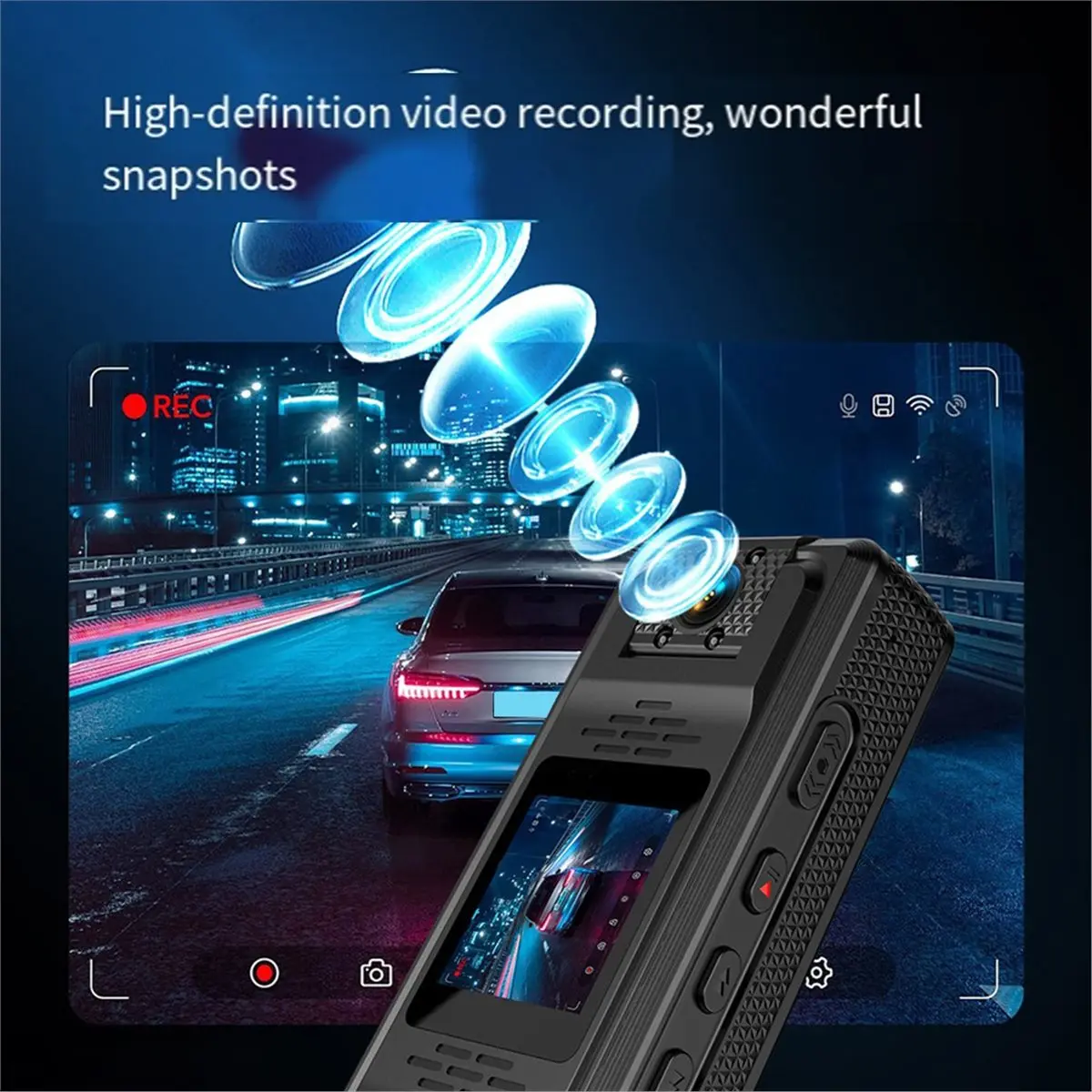 

Спортивная экшн-камера M05K 2K Full HD для ношения на теле, с ночным видением, цифровой видеорегистратор DV, 1,3-дюймовый видеорегистратор-бодикам, 32 ГБ