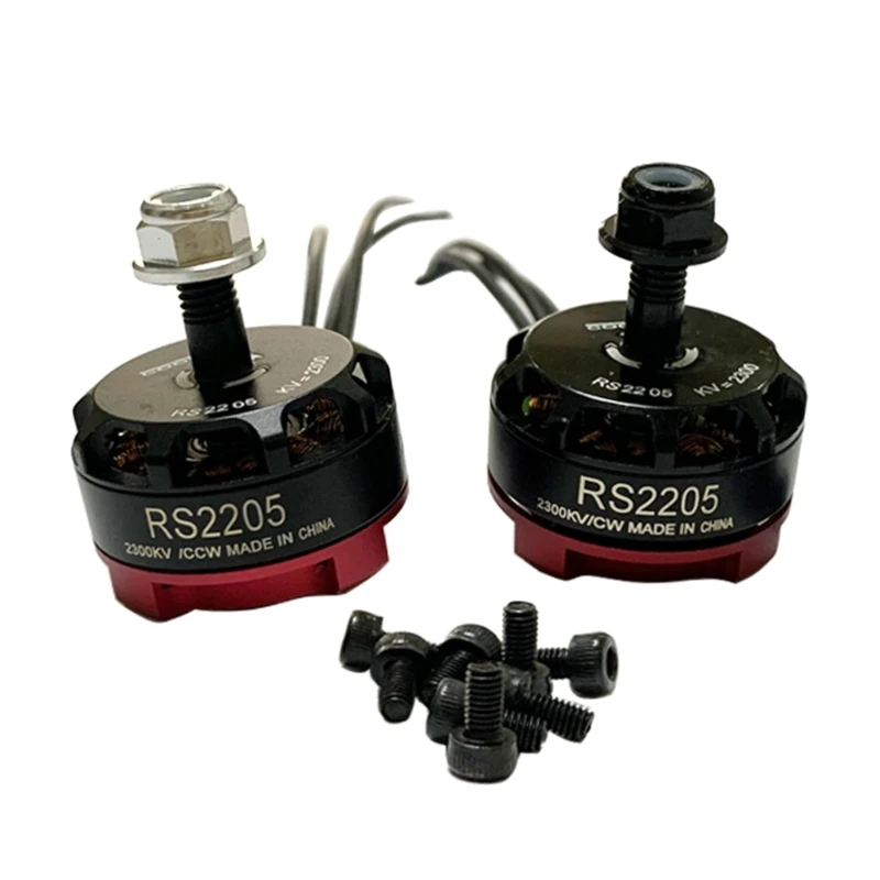 

RS2205 2300KV 2205 CW/CCW 2-6S Brushless Motor for RC FPV Racing Quad