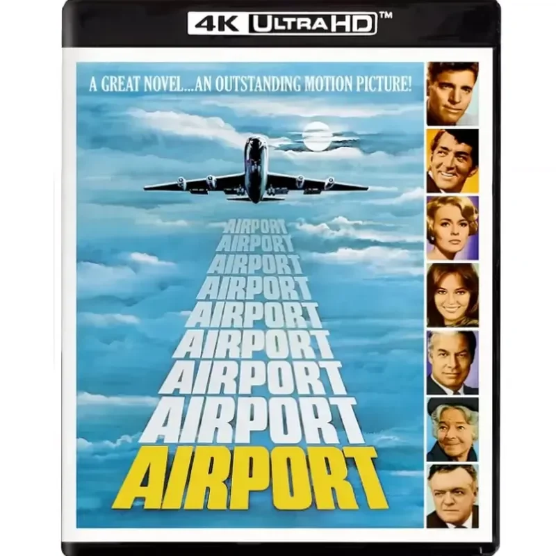 4K UHD International Airport 1970 Dolby Vision, Blu-ray Movie, Blu-ray Disc