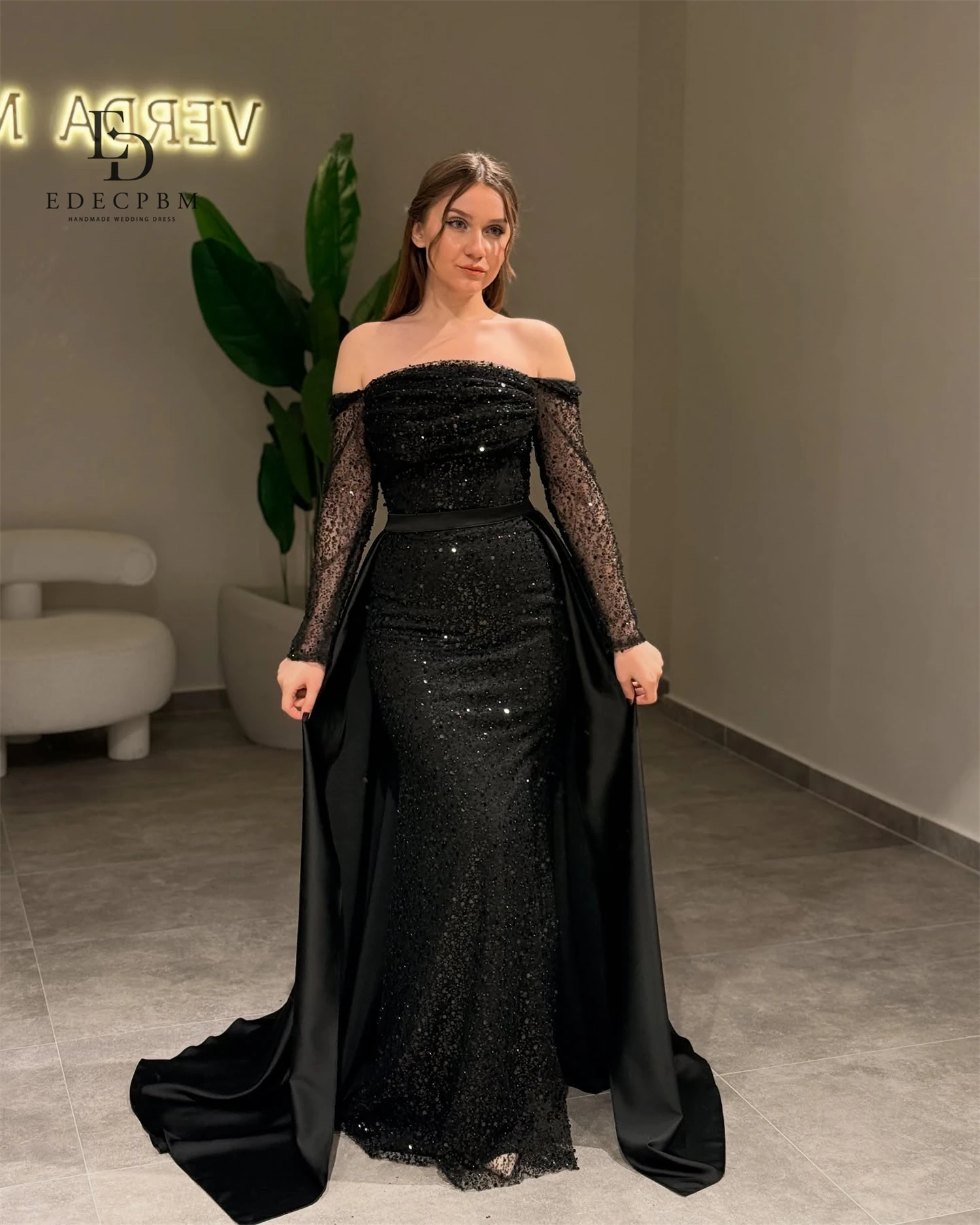 EDECPBM Aangepaste luxe damesavondjurken voor speciale gelegenheden Trouwjurken Bruidsjurk Bruiloftsjurk