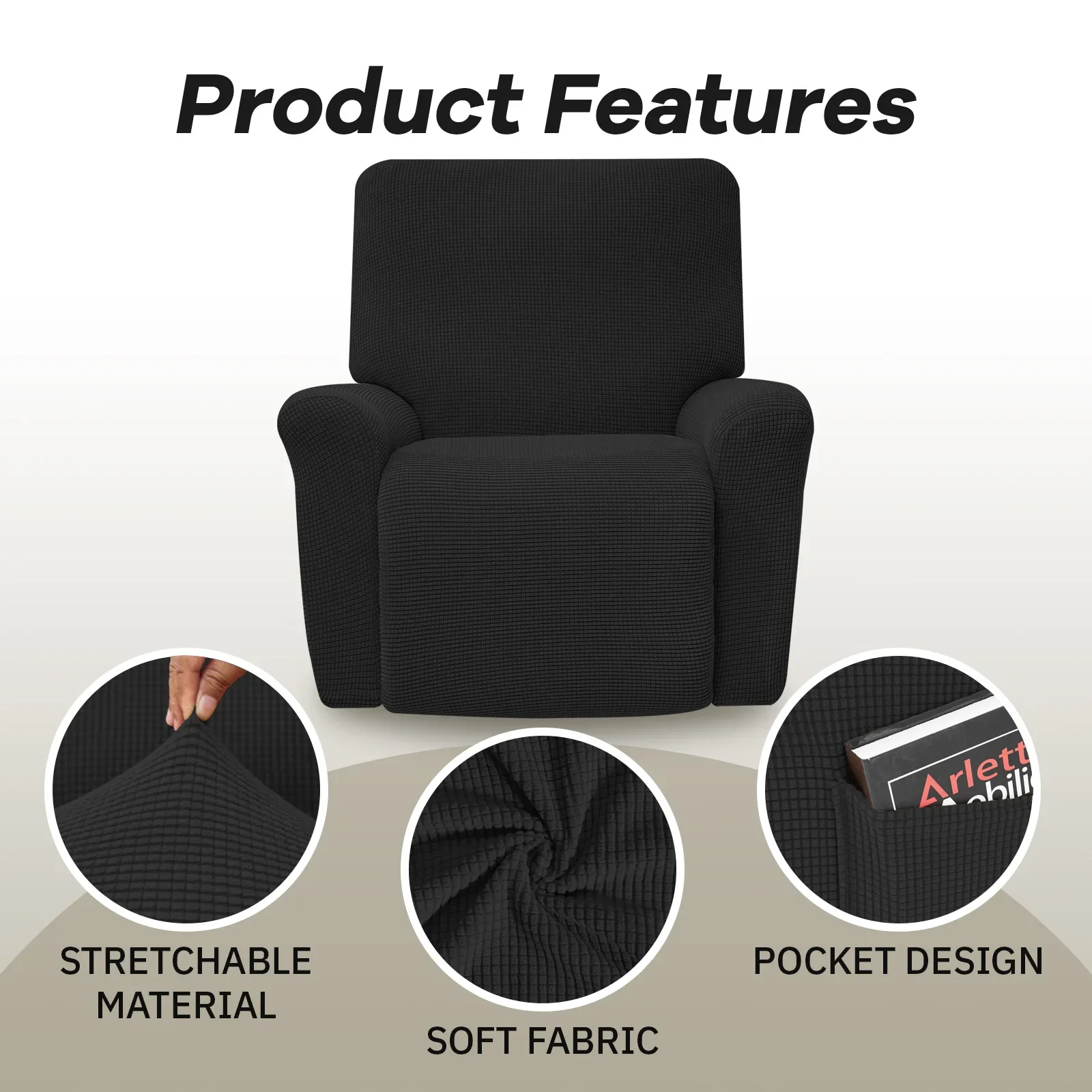 Thumbnail 3 - #82 Best Elastic Sofa Covers to Buy In 2026
