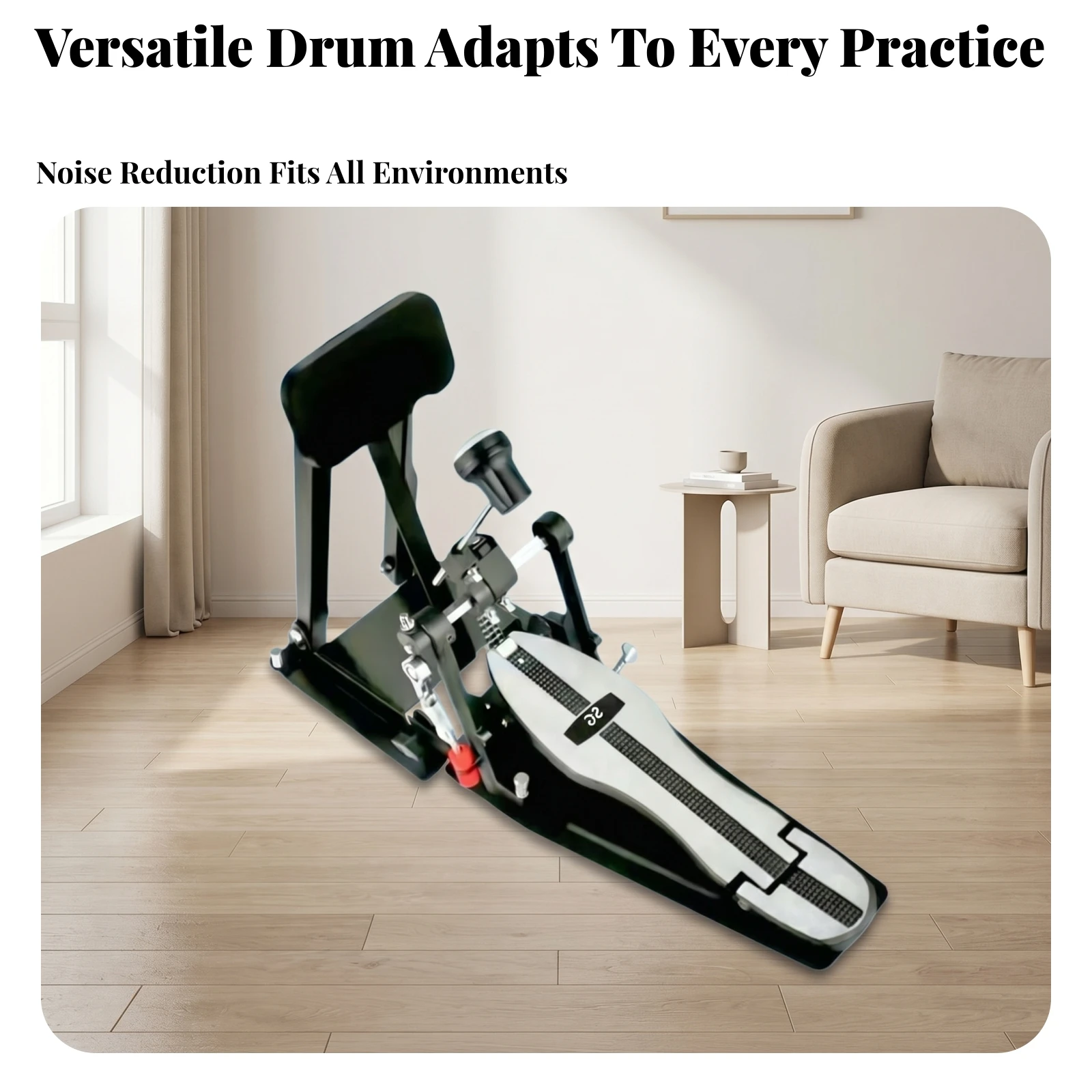 Compact Padded Bass Drum Pract - Drum Practice Pad review and price