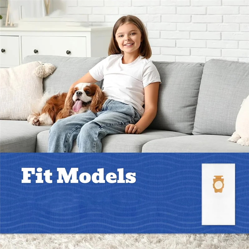 ABLE-Cloth Bags For All Generation& Sentria, 6 Pack 204814 Plus Filter Bags For Vacuum Bags Part 204811 205811