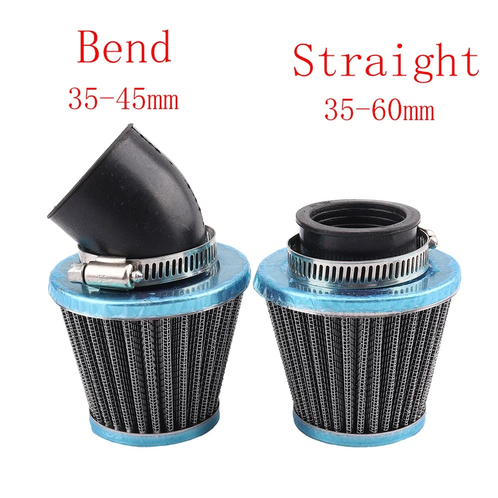 High Flow Carburetor Air Intake Mushroom Filter Universal Motorcycle ATV Scooter Pit Bike Air Cleaner 35mm To 60mm Mod Parts