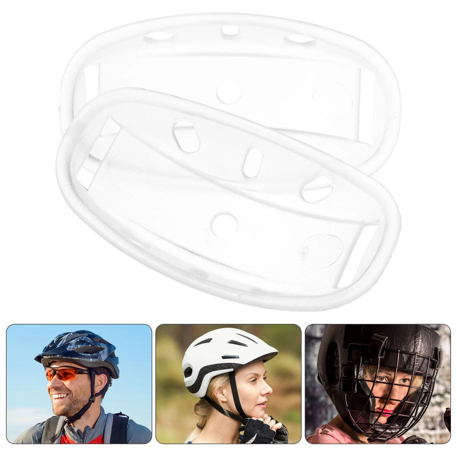 

10 Pcs Protector Hard Hat Cushion Pad Chin Football Anti-wear Protection Liner Portable