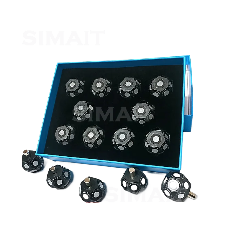 High-Reflective Scanning Target Points | Spherical Multi-Sided for 3D Scanner, Marker Kit