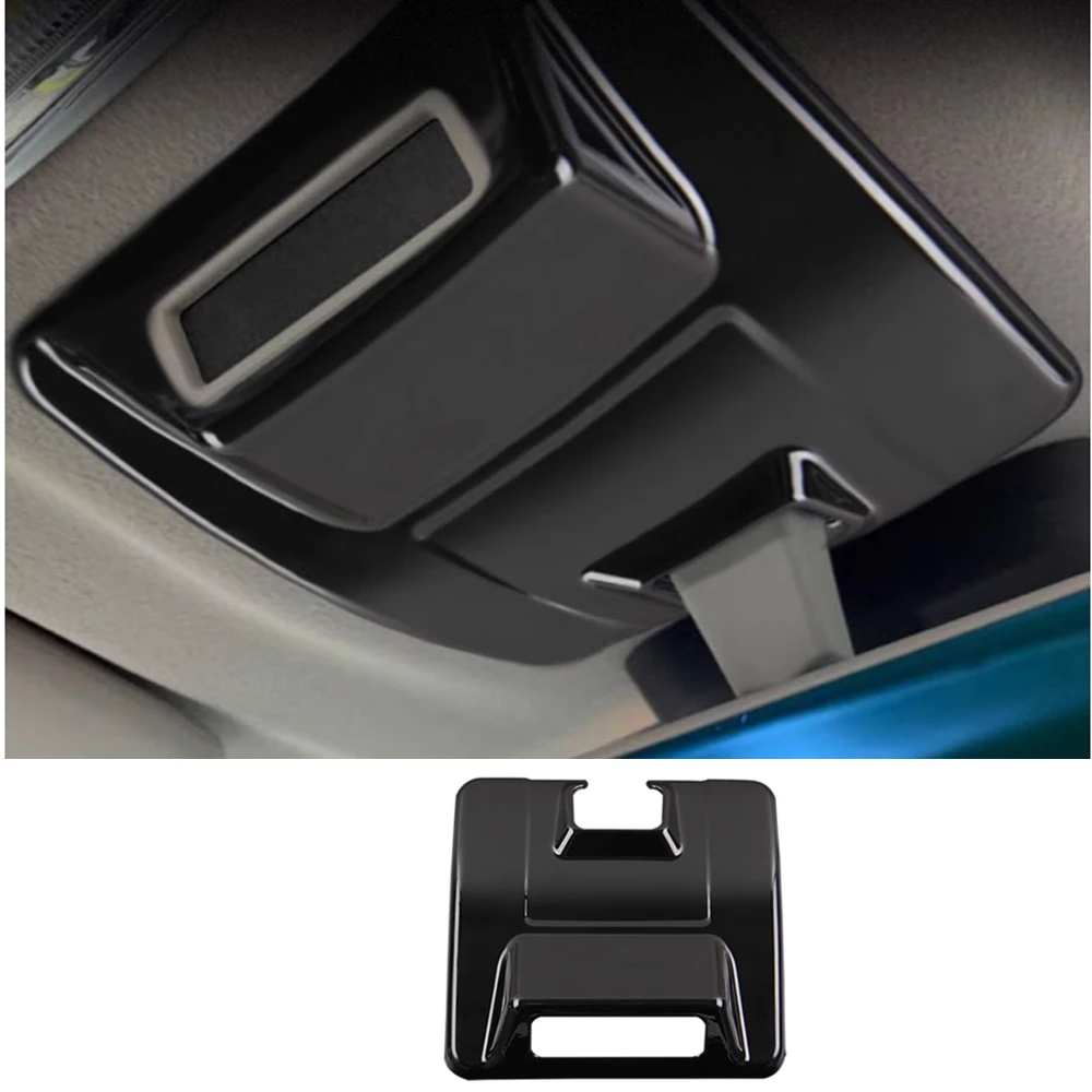 

Piano Black ABS Interior Rearview Mirror Base Panel Trim For Suzuki Jimny 2019+