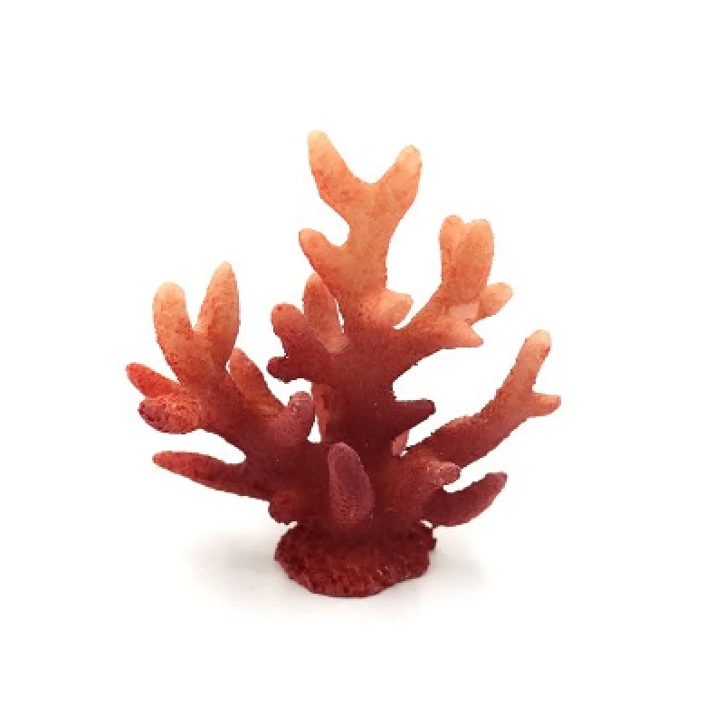 1pc Resin Fish Tank Landscape Aquarium Decoration Artificial Coral Cute Colorful Coral Fish Aquatic Ornament