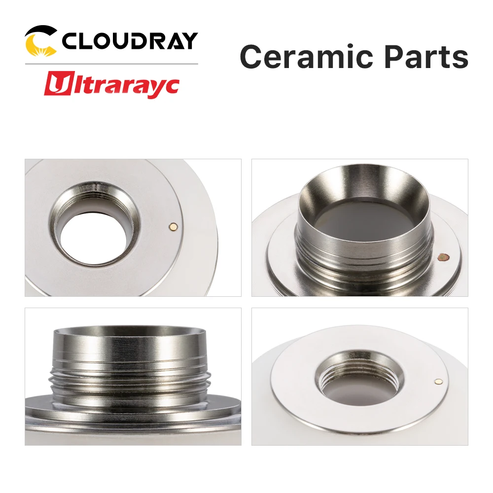 Ultrarayc OEM Laser Keramik M11 Diameter Ulir 35Mm Pegangan Mulut Semprot untuk HIGHYAG Serat Laser Pemotongan Kepala