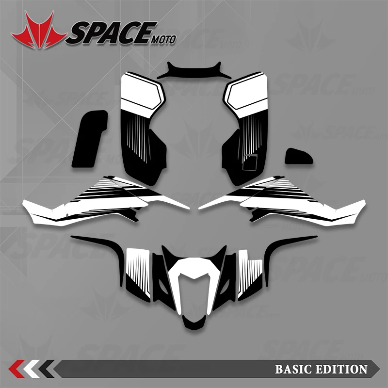 SPACE Motorcycle Graphics For SUZUKI LTZ400 LTZ 400 2003 2004 2005 2006 2007 2008  Decals Stickers Kits Number Name Custom