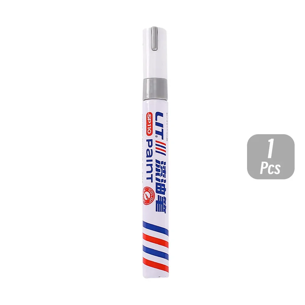 3 mm, 10 Stück, bunt, 8 Farben, permanenter Farbmarker, wasserfest, weiße Marker, Reifenprofil, Gummi, Stoff, Farbe, Metall, Farbmarkierungsstifte
