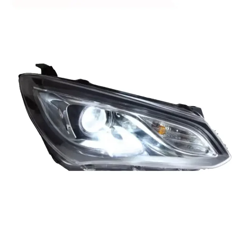 مصباح الرأس لـ Buick Excelle LED المصباح 2015-2017 المصابيح الأمامية LED ضوء النهار الجري عين الشيطان مصباح زينون عالي الجودة
