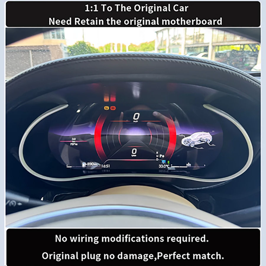 Picture 5: S New LCD Digital Instrument Panel For Mercedes Benz CLS CLS300 CLS63 CLS350 2012-2017 Virtual Cockpit Speedmeter Dashboard