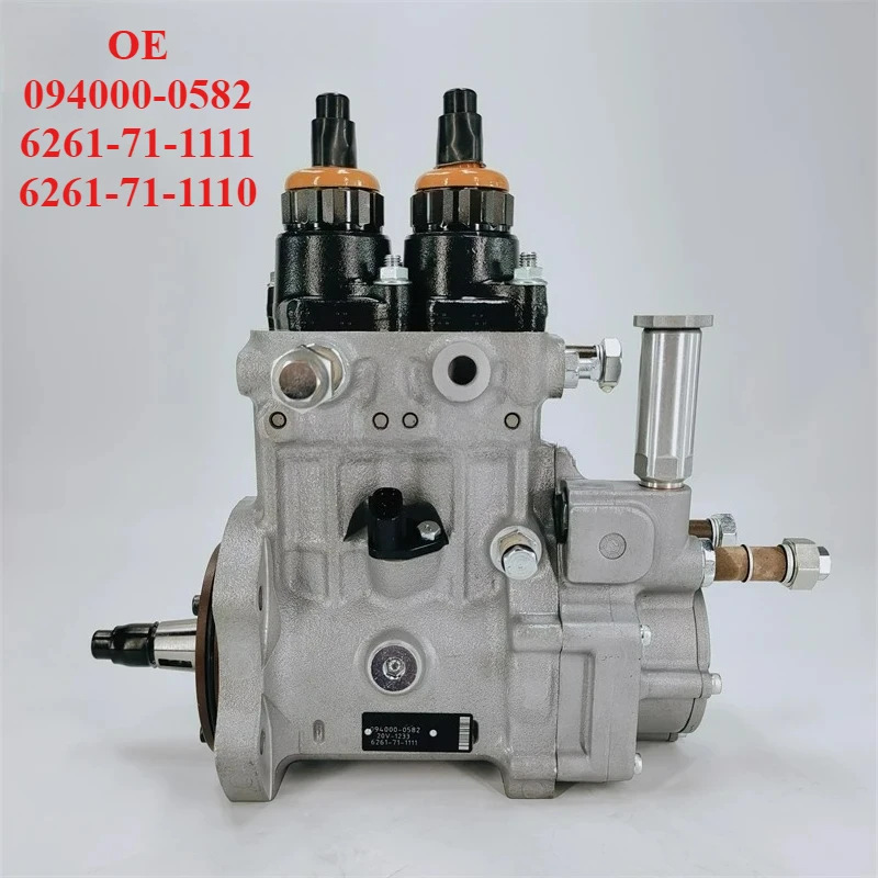 

Premium Grade 094000-0582 6261-71-1111 6261-71-1110 Fuel Injection Pump, Suitable ForKomatsu Excavator PC800-7 Engine