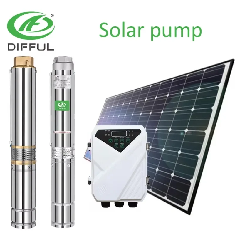 1hp Solar Water Pump Dc Solar Power Pumps Water Pump for Irrigation