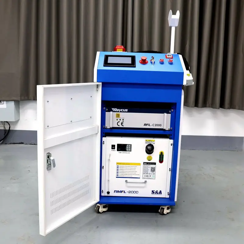 Industrial-grade laser rust remover Continuous Laser Cleaning Machine Laser Cleaner Paint Removal Machine CW Rust Removal