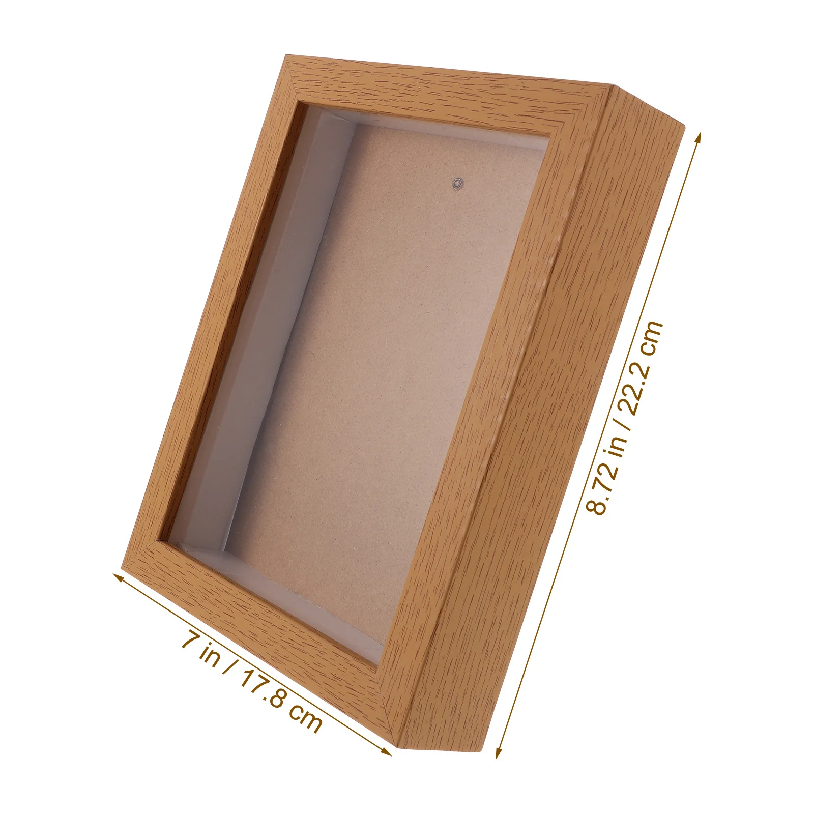 

1pc Shadow Box Picture Frame 8X10 Inch Dried Flower Display Case For Diy Specimen Art Craft Desktop Decor Transparent Acrylic