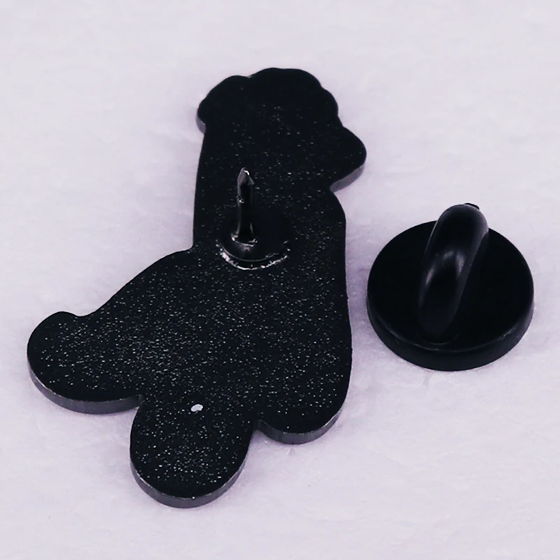 Cute Cartoon Cat K Letter Enamel Pin Badge Clothes Bags Accessories