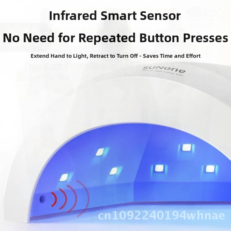 

Sunshine No. 1 High-Power Nail Light Therapy Machine Portable Quick-Drying Lamp for Nail Salons USB Model White Green Colors