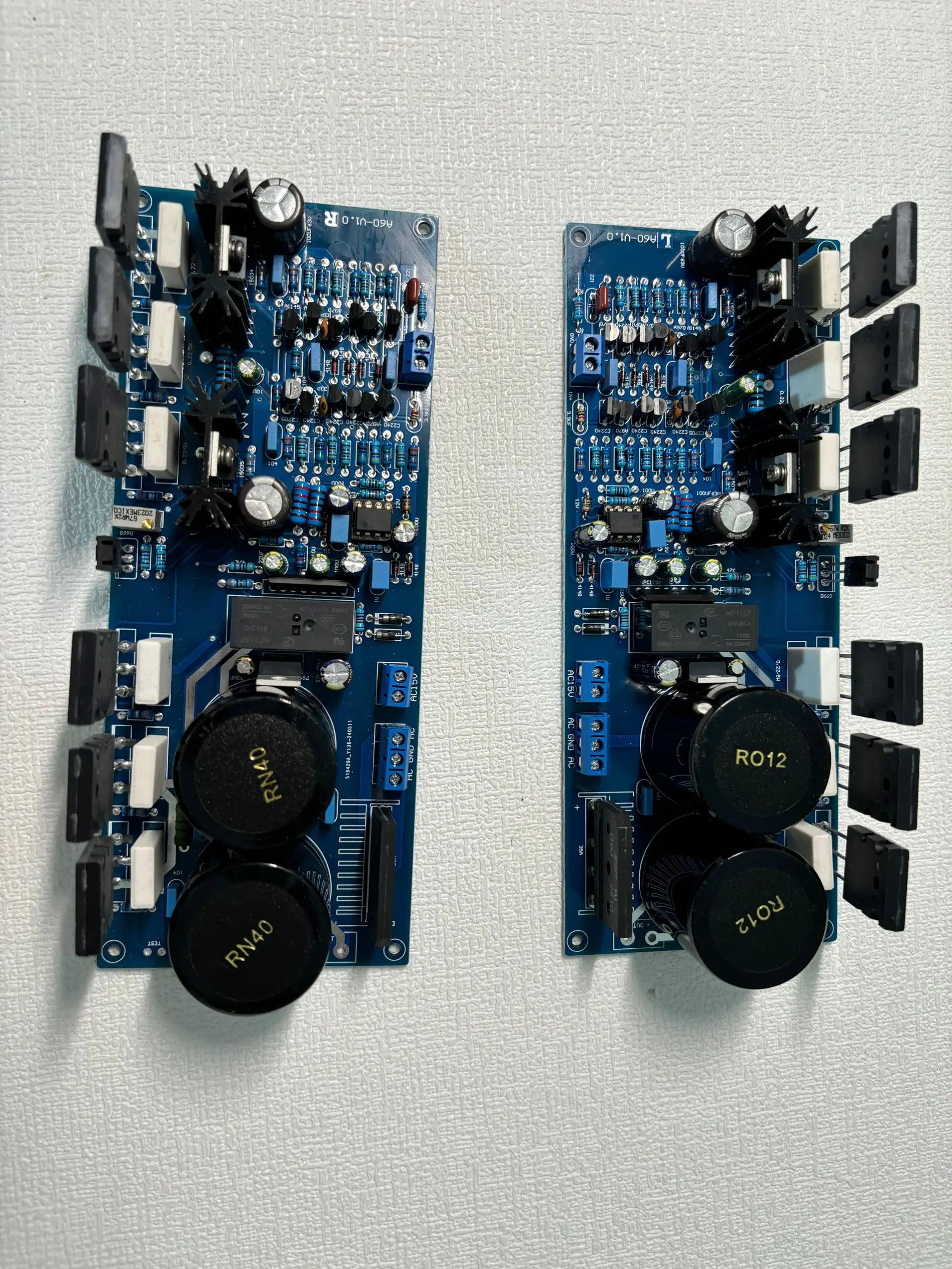 

Accuphase A60 Current Feedback 2SA1943/2SC5200 MJE15034 MJE15035 Pure Post Power Amplifier Board (Adjustable Class A)